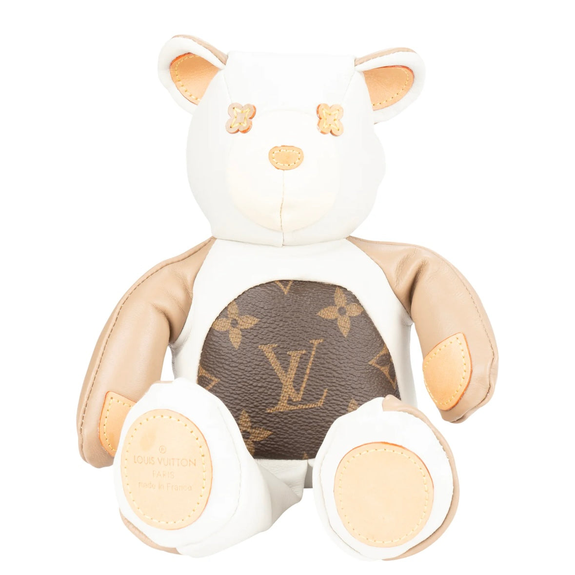 Louis Vuitton Leather Monogram Teddy