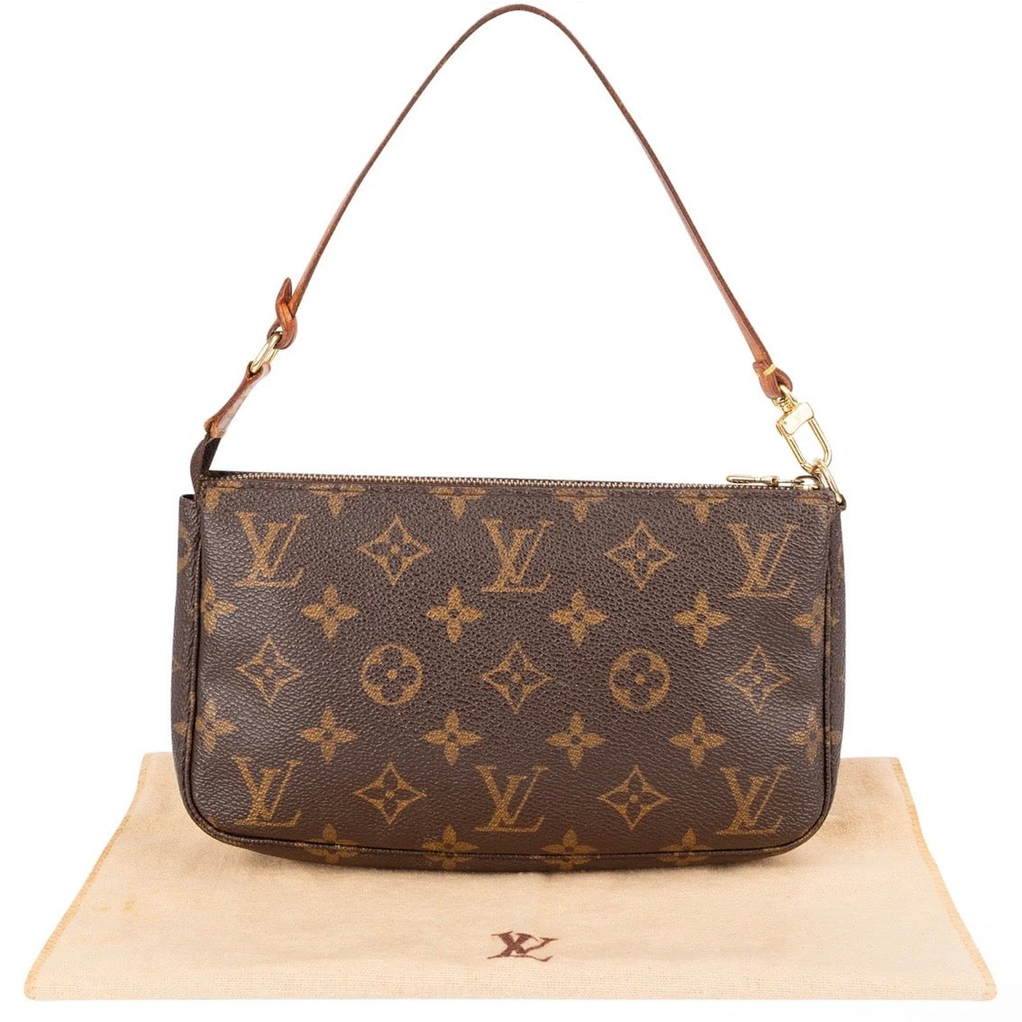 Louis Vuitton Monogram Canvas Pochette Accessoires Handbag