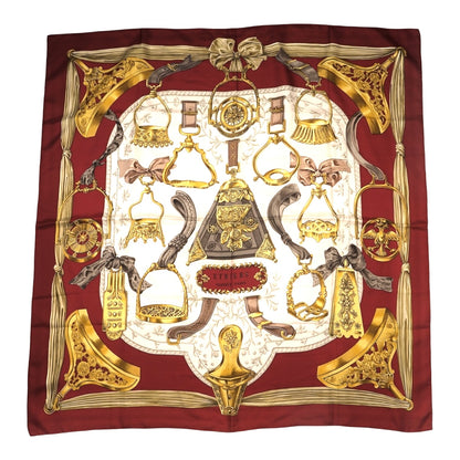 Hermes Etriers Silk 90 Scarf Touch