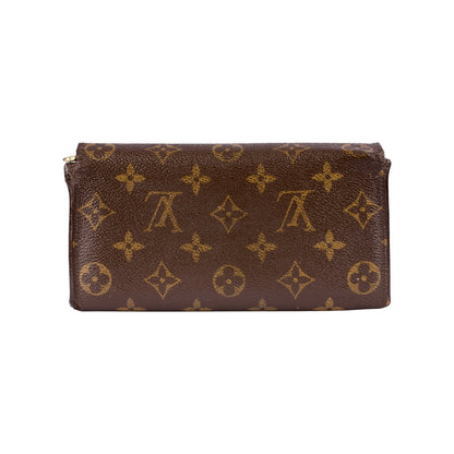 Louis Vuitton Canvas Monogram Sarah Wallet