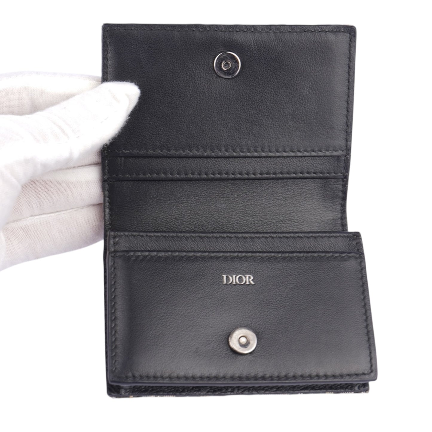 Dior Card Case Oblique Wallet