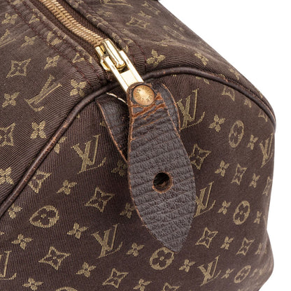 Louis Vuitton Mini Lin Monogram Speedy 30 Handbag