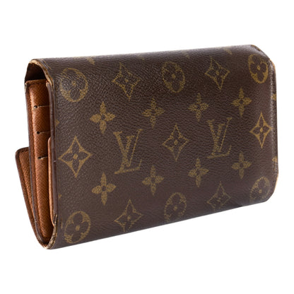 Louis Vuitton Canvas Monogram Sarah Wallet