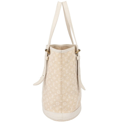 Louis Vuitton Mini Lin Monogram Bucket PM Handbag