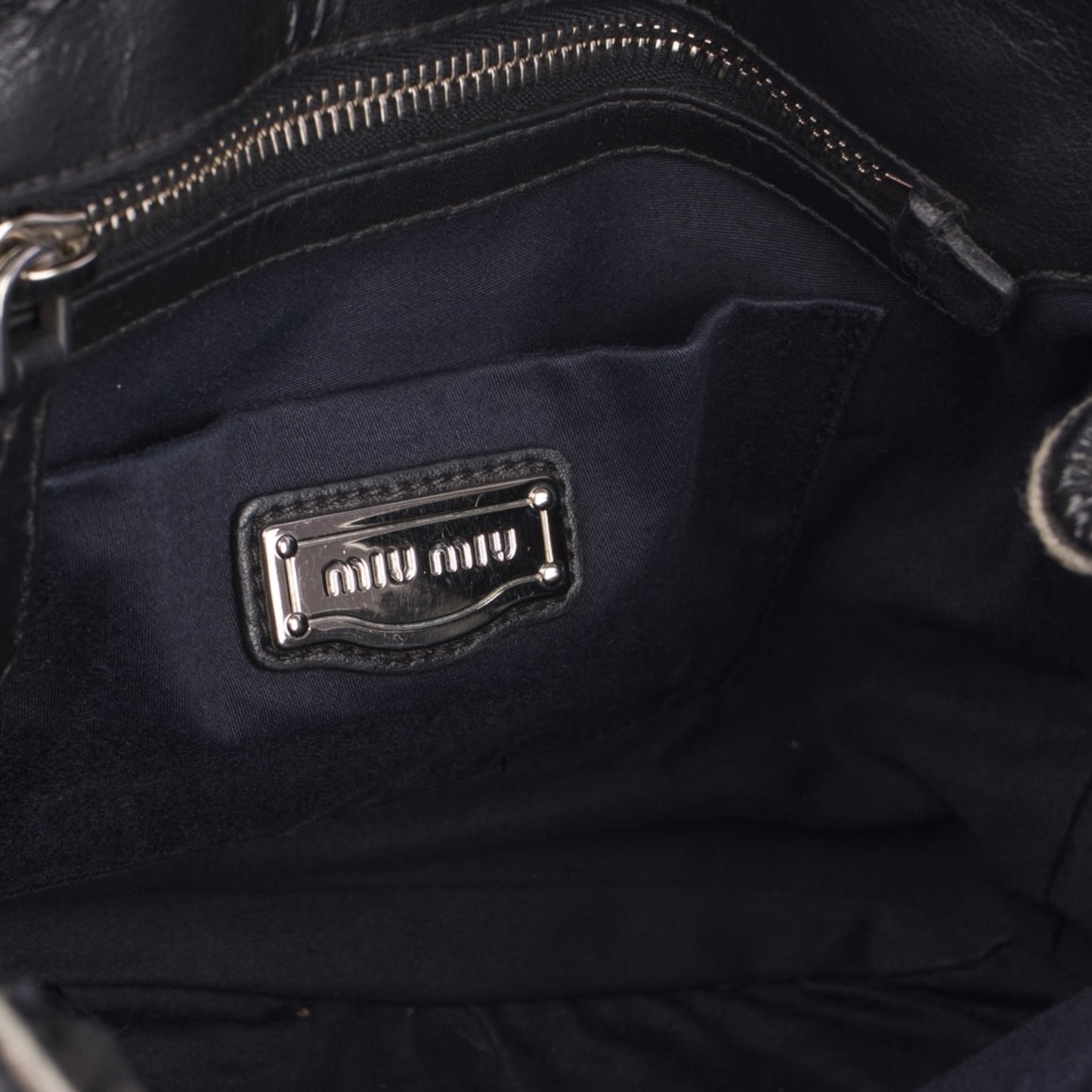 Miu Miu Quilted Leather Handbag