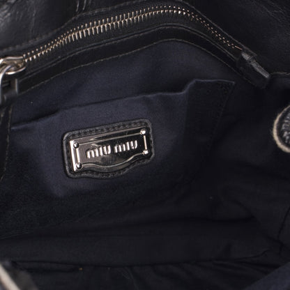 Miu Miu Quilted Leather Handbag
