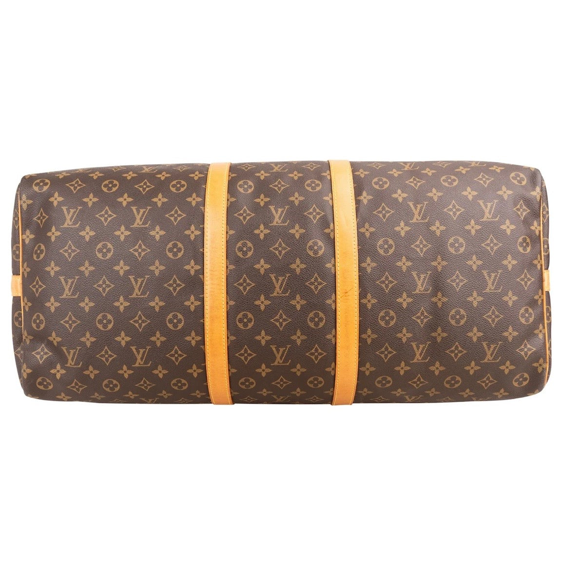 Louis Vuitton Monogram Canvas Keepall 60 Shoulder Travel Bag