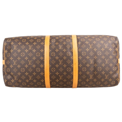 Louis Vuitton Monogram Canvas Keepall 60 Shoulder Travel Bag