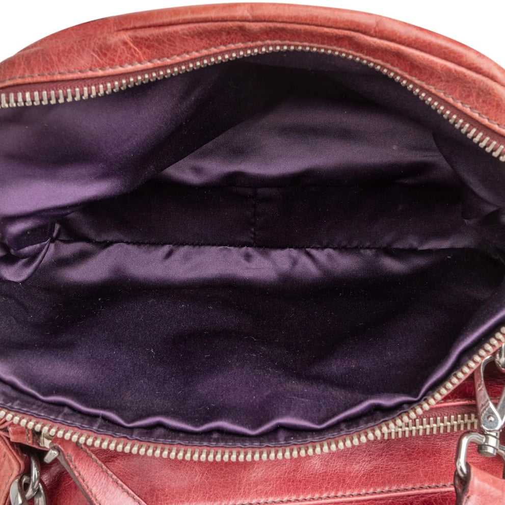 Miu Miu Vitello Lux Bauletto Handbag