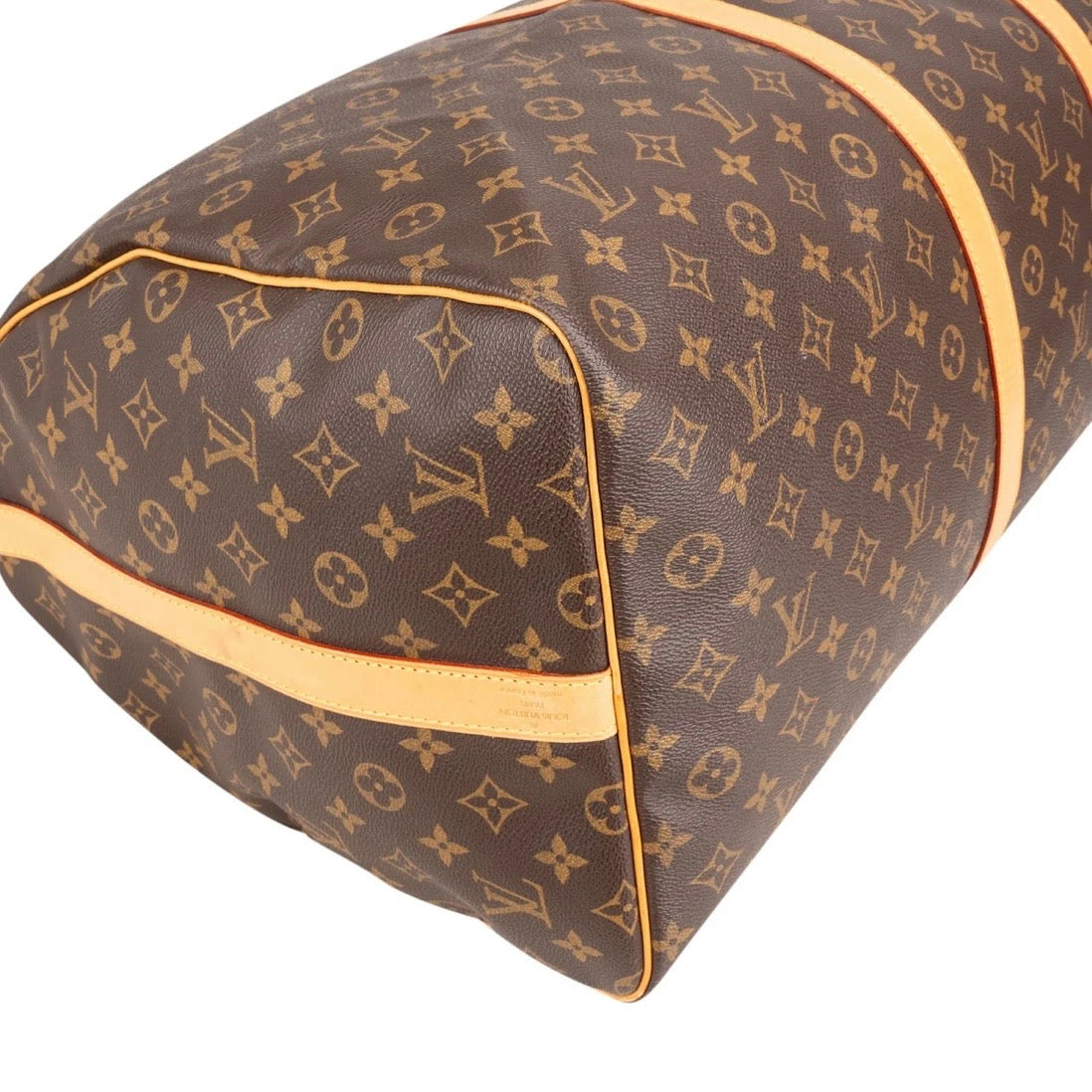 Louis Vuitton Monogram Canvas Keepall 60 Shoulder Travel Bag