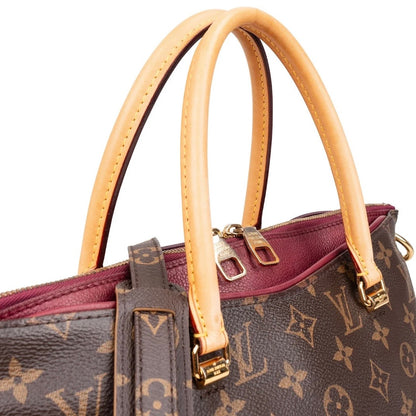 Louis Vuitton Monogram Canvas Pallas MM Handbag