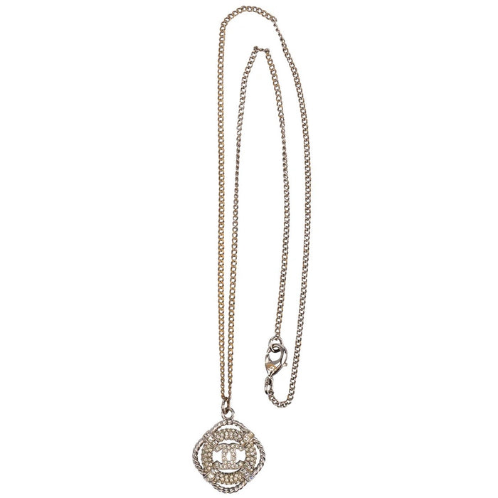 Chanel Crystal CC Necklace