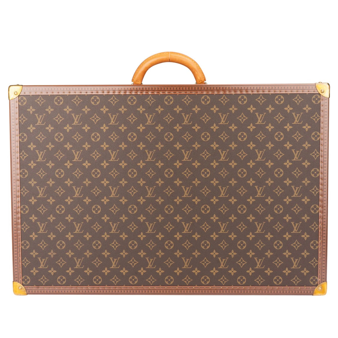 Louis Vuitton Canvas Monogram Bisten 70 Suitcase Koffer Trunk