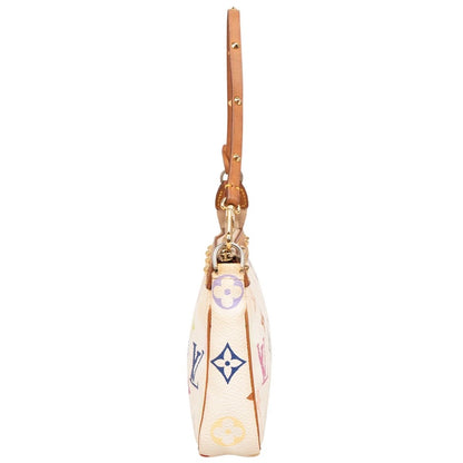 Louis Vuitton Monogram Canvas Murakami Multicolor Studded Pochette Accessoires Handbag