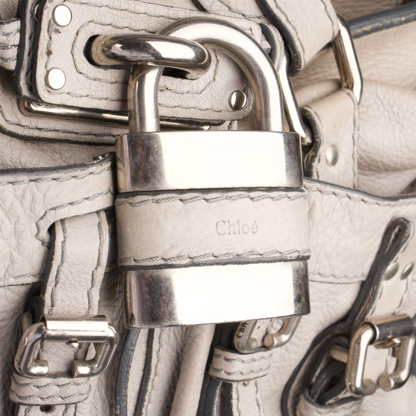 Chloé Leather Paddington Satchel Handbag