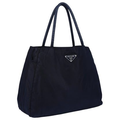 Prada Black Nylon Triangle Handbag