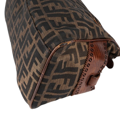Fendi Monogram FF Zucca Canvas Villa Borghese Star Handbag