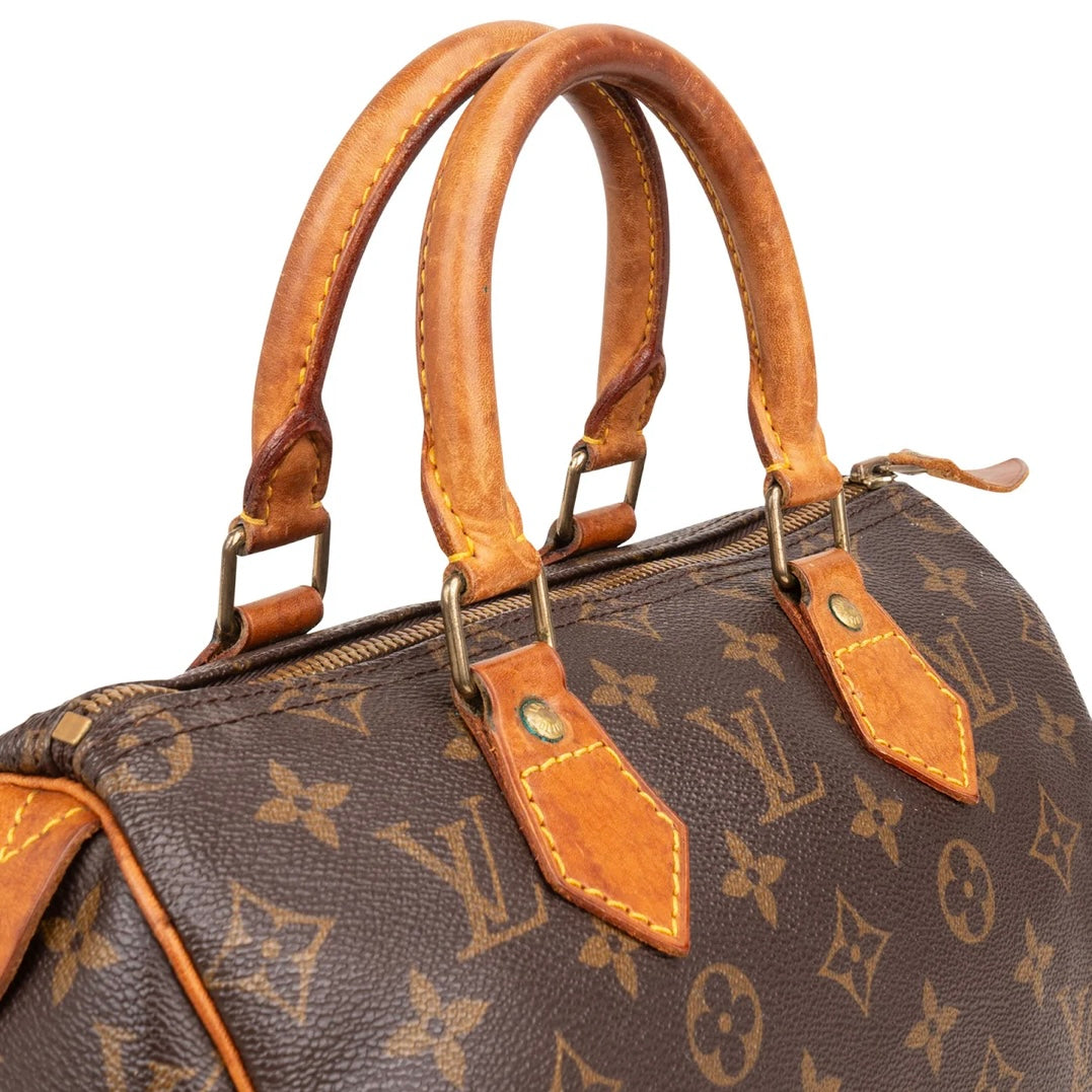 Louis Vuitton Monogram Canvas Speedy 25 Handbag