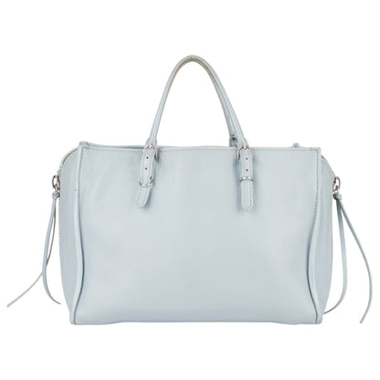 Balenciaga Blue Leather City Handbag