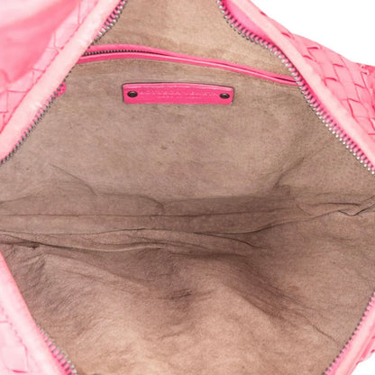 Bottega Intrecciato Leather Belly Hobo Shoulder Bag