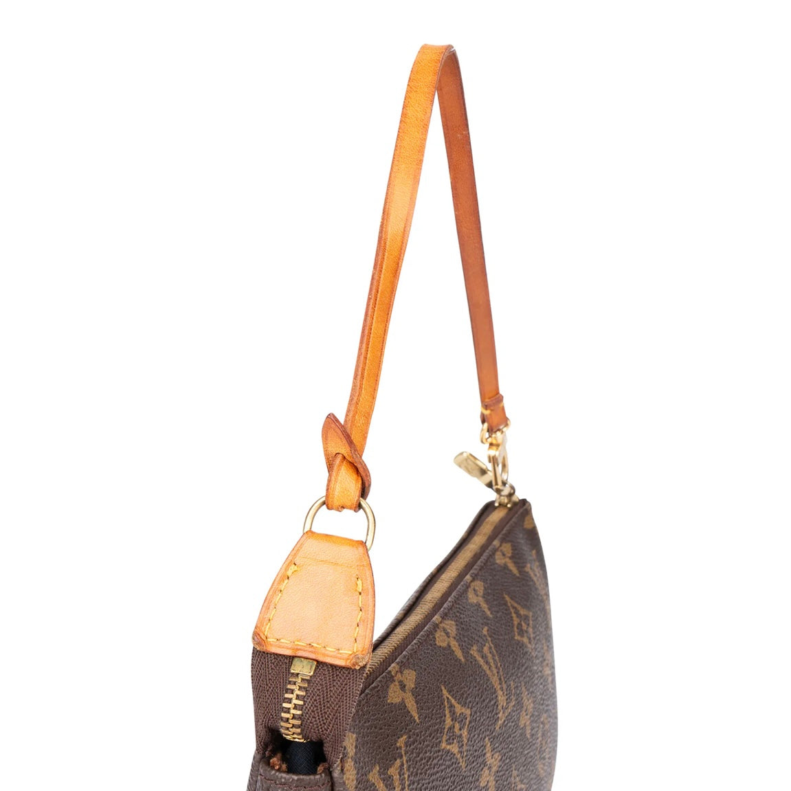 Louis Vuitton Canvas Monogram Pochette Accessory Handbag