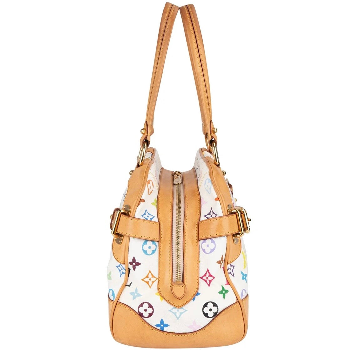 Louis Vuitton Monogram Canvas Murakami Multicolor Claudia Shoulder Bag