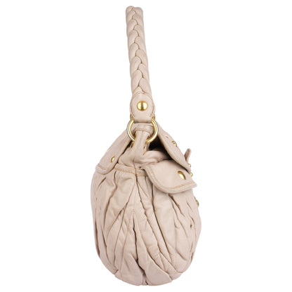 Miu Miu Matalassé Leather Handbag