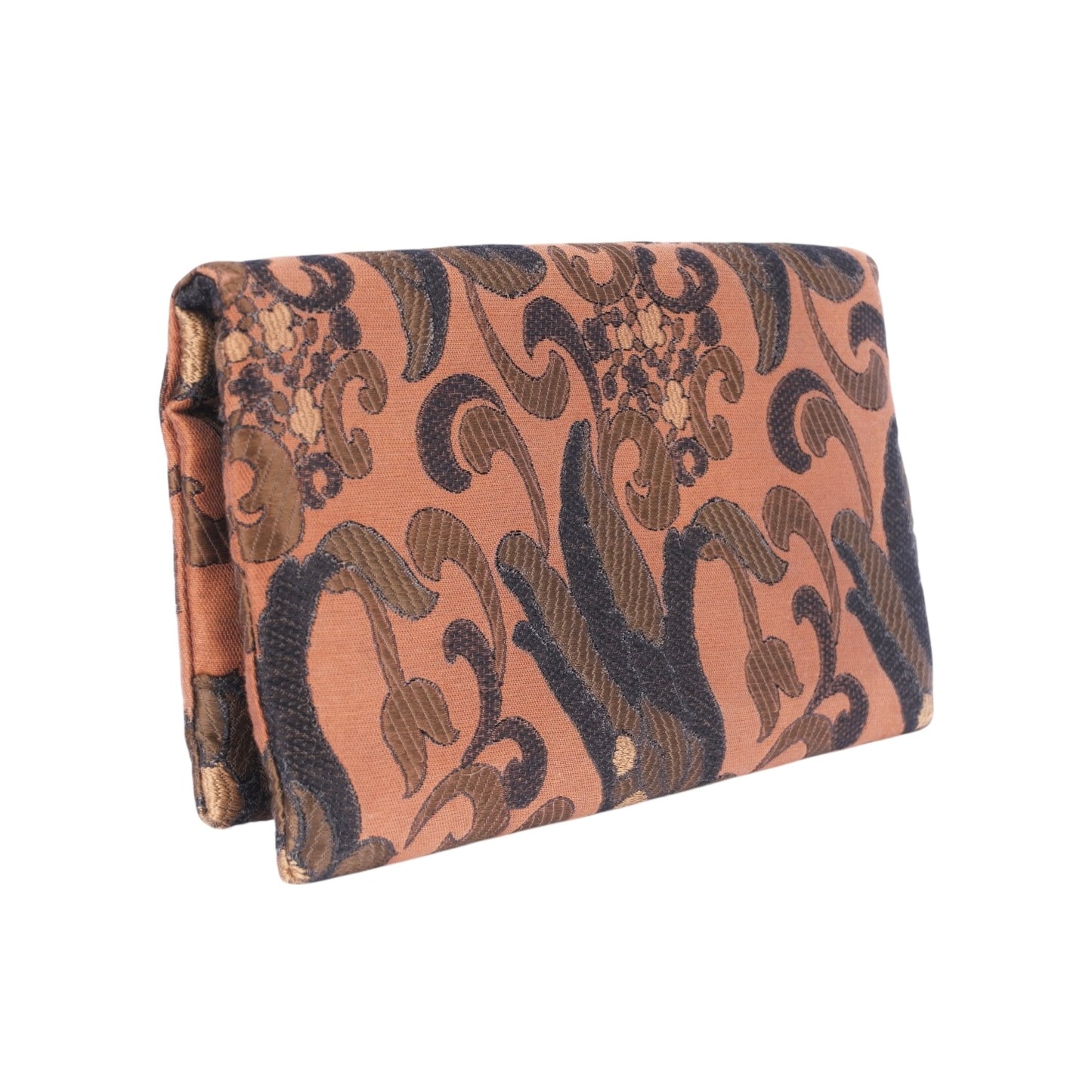 Prada Brocard Chestnut Wallet