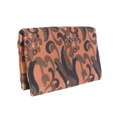 Prada Brocard Chestnut Wallet