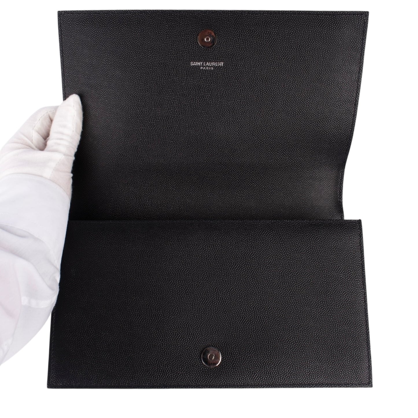 Yves Saint Laurent Leather Clutch