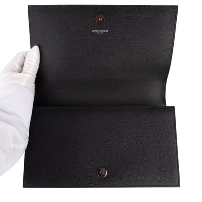 Yves Saint Laurent Leather Clutch
