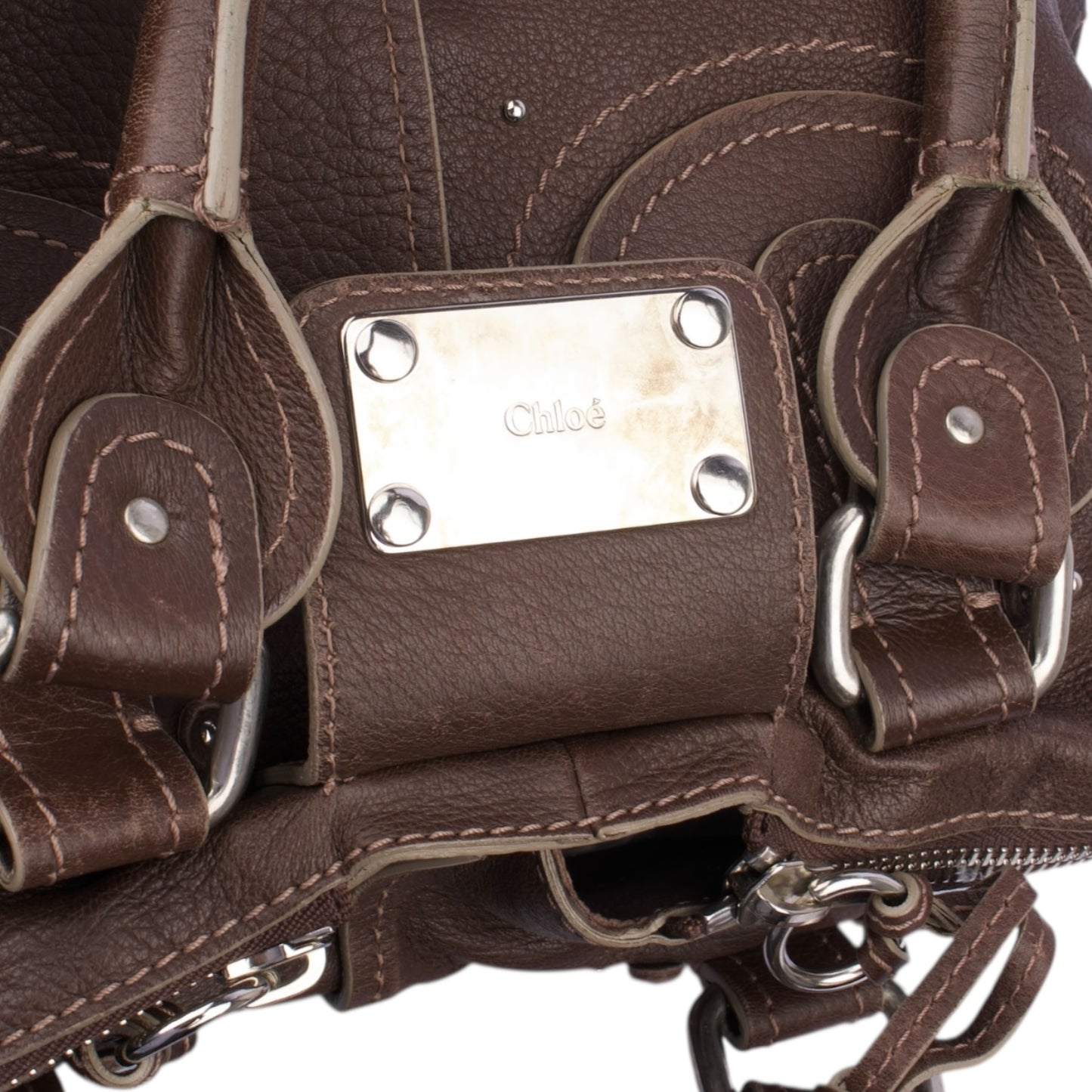 Chlóe Leather Paddington GM Shoulder Bag