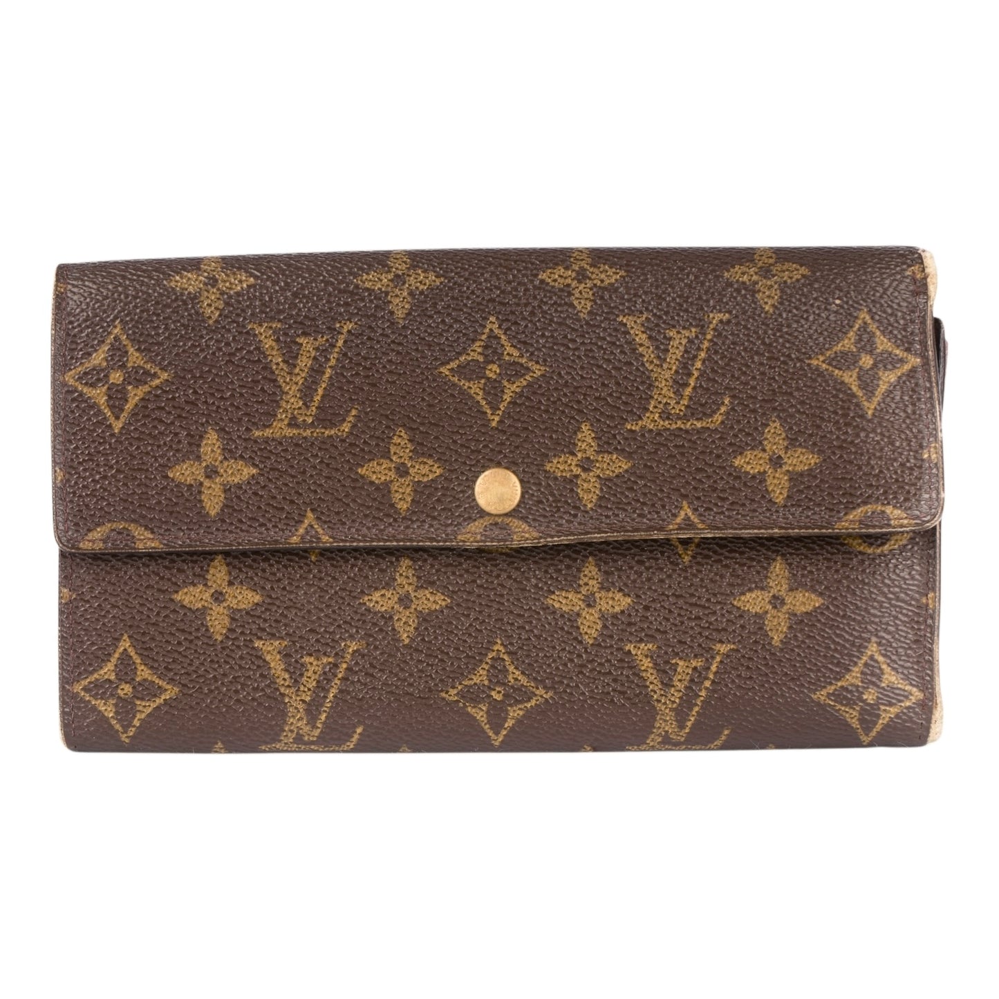Louis Vuitton Canvas Monogram Sarah Wallet