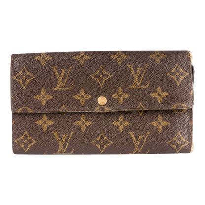 Louis Vuitton Canvas Monogram Sarah Wallet