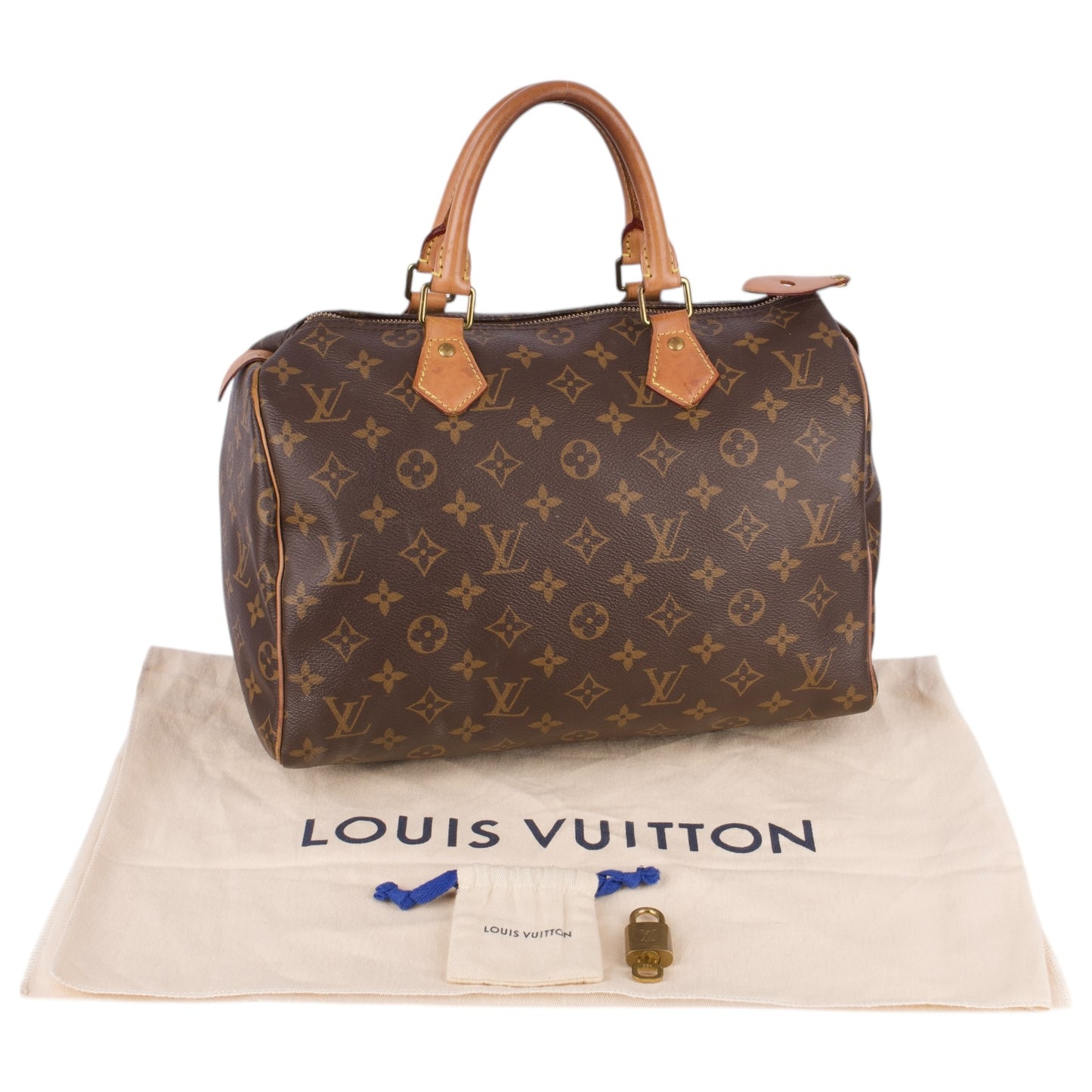 Louis Vuitton Canvas Monogram Speedy 30