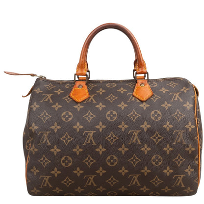 Louis Vuitton Monogram Canvas Speedy 30 Handbag