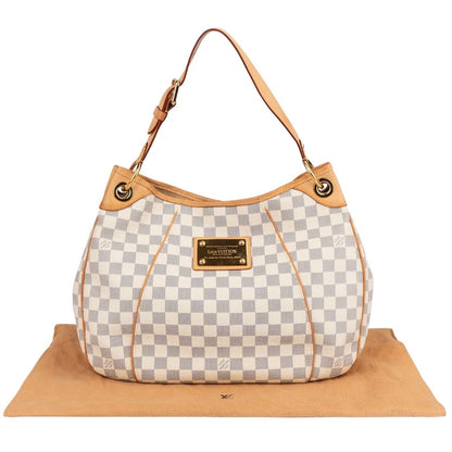 Louis Vuitton Monogram Damier Azur Galliera PM Shoulder Bag