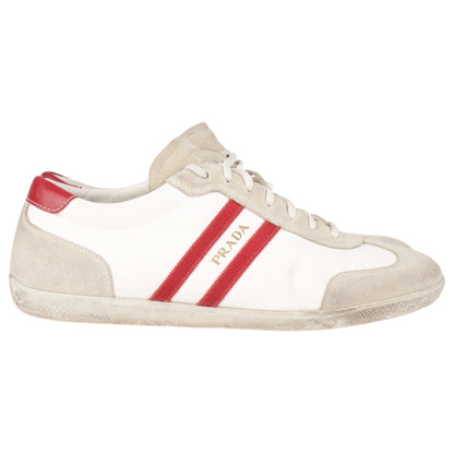 Prada Leather Low Top Sneaker