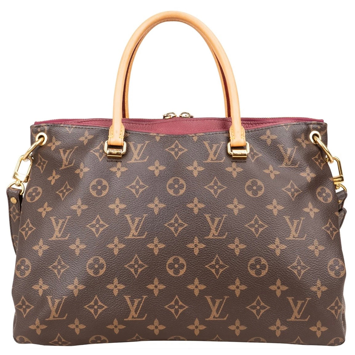 Louis Vuitton Monogram Canvas Pallas MM Handbag