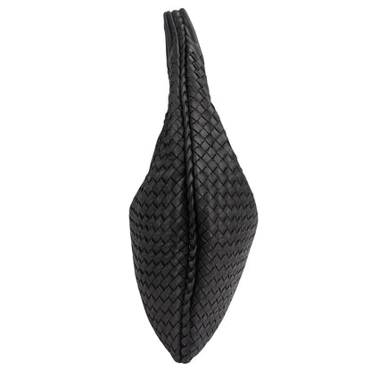 Bottega Veneta Intrecciato Leather Belly Hobo Shoulder Bag