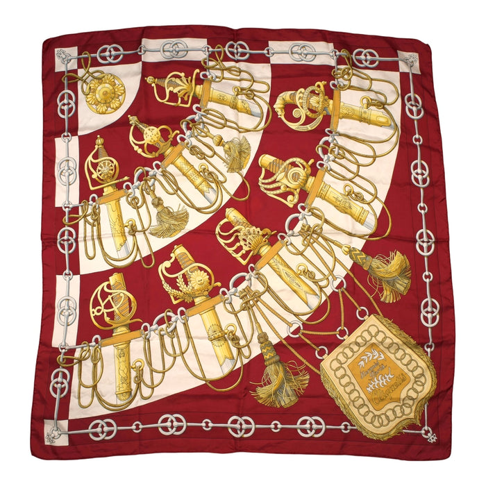 Hermes Cliquetis Silk 90 Scarf Touch