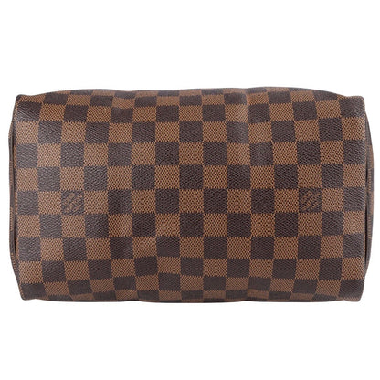 Louis Vuitton Monogram Damier Ebene Speedy 25 Handbag
