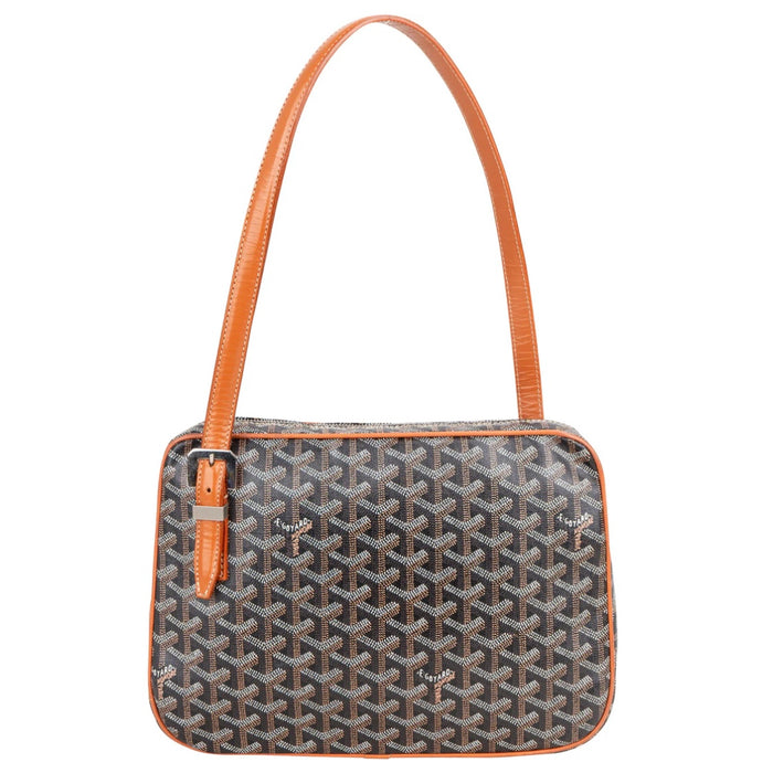 Goyard Goyardine Monogram Yona MM Shoulder Bag