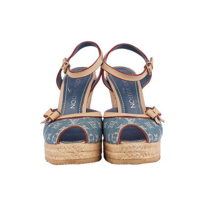 Louis Vuitton Denim Espadrille