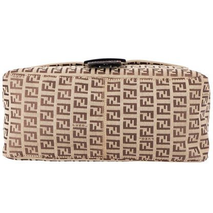 Fendi FF Monogram Baguette Mamma Handbag