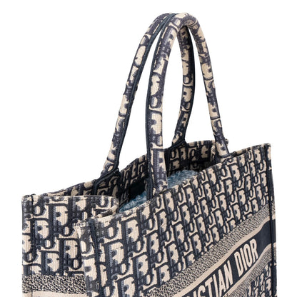 Christian Dior Trotter Monogram Medium Book Tote Handbag