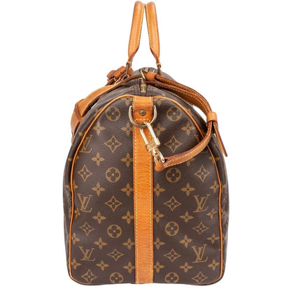 Louis Vuitton Monogram Canvas Keepall 50 Bandoulière Travel Bag