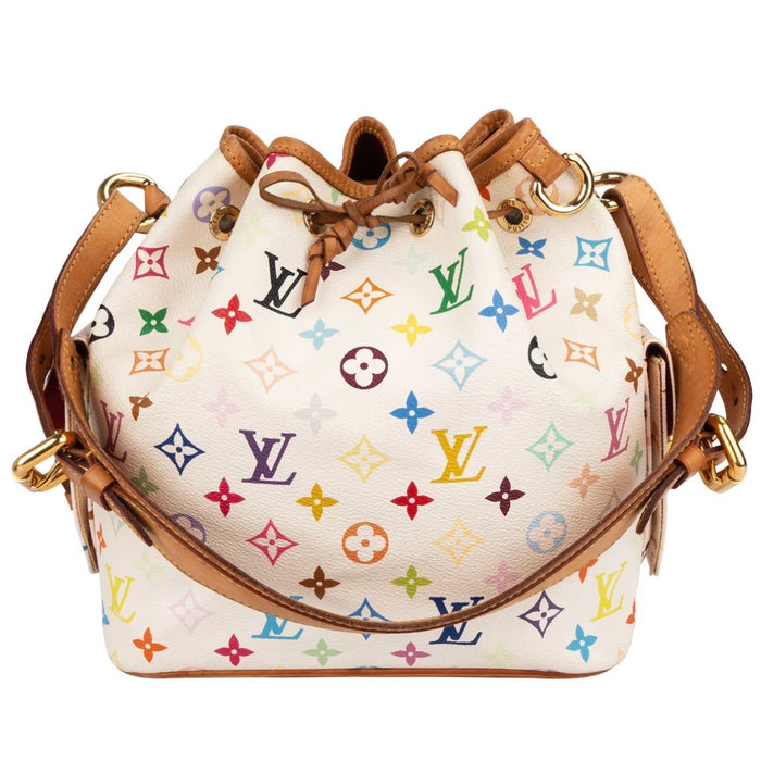 Louis Vuitton Monogram Murakami Multicolor Sac Noé Petit Shoulder Bag