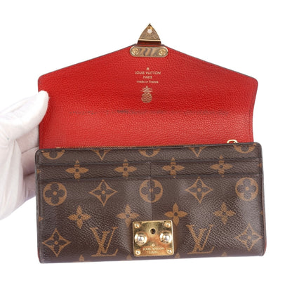 Louis Vuitton Pallas Wallet Cerise