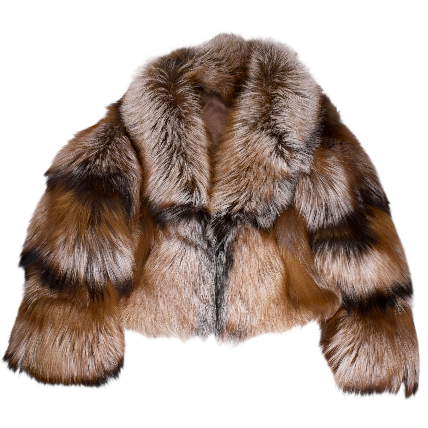 Red Fox Fur Coat Vintage